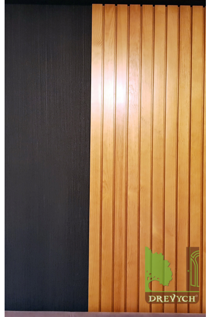 Wall panels in the bedroom